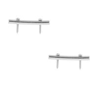 Toyvian 6sets Guitar String Retaining Rods Easy to Install Pressure Chord Bars for Electric Guitar Stable Accessory for String Friction Reduction
