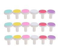 Toyvian 72pcs Nail Trimmer Replacement Nail File Pad Grinding Heads for Electric Trimming Tools Manicure Accessory Random Color