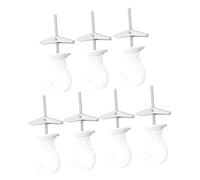 Toyvian 7Pcs Heavy Duty Plant Ceiling Hooks Swag Toggle Hangers for Solid Wall Wallboard Hollow Wall Installation Nordic Style Ceiling Hooks for Hanging Plants