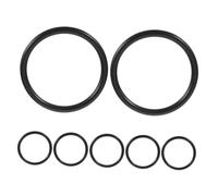 Toyvian 7pcs Singing Bowl Cushion: Crystal Singing Bowl Rubber Rings Ritual Instruments Cushion Round Rings Enhanced Stability for Music Studio Schools and Home