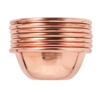Toyvian 7pcs Tibetan Brass Offering Bowls for Meditation and Rituals, Multi-Function Buddhist Worship Cups Smooth Texture, Suitable for Zen Rooms and Tea Rooms