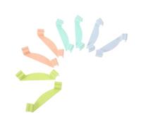 Toyvian 8 Pcs Storage Box Buckle Organizer Bin Brackets Storage Container Stackers Abs Plastic Sturdy Material for Pantry Shelf Storage