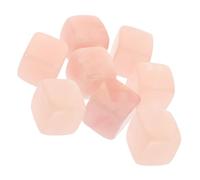 Toyvian 8 Pcs Whiskey Rock Reusable Ice Cube Stones Crystal Chilling Cubes for Men Dad Boyfriend Preserve Flavor and Aroma Unique Anniversary Birthday Wedding Favor