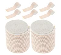 Toyvian 8 Rolls Elastic Bandage Wraps with Hook Loop Fasteners Breathable High Elasticity Wraps for Wrist Ankle Knee Injury Prevention Comfortable Retention Tape for Sports and Outdoor