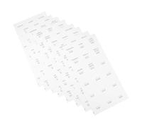 Toyvian 8 Sheets White Round Spice Labels Stickers for Spice Jars Waterproof Preprinted Minimalist Sticker Set Suitable for Categorizing and Managing in Kitchen and Cooking
