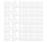 Toyvian 80 Sheets A5 6 Ring Binder Refills with 7-hole Design, Pp Plastic Sleeves for Efficient Organization and Versatile Usage, for Office Document Storage and Photo Album Sheets