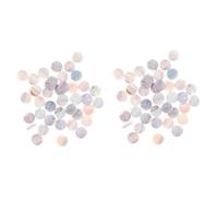 Toyvian 80pcs Guitar Side Dot Position Markers Abalone Inlay Dots for Bass and Guitar Easy to Install Replacement for Fretboard Shell Material