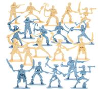 Toyvian 80pcs Pirate Soldier Figures Miniature Models for Sand Table Play Lightweight and Pirate Toys for Halloween Cosplay and Role-play Fun