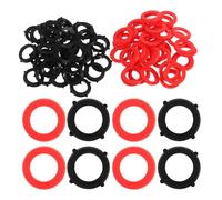 Toyvian 80pcs Rubber Washers for Garden Hose and Shower Hose Flat Sealing Gaskets for Leak Prevention Easy Installation and Outdoor Garden Irrigation Systems