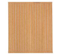 Toyvian 80Pcs Solid Wood Strips for Model Boat Decking and Dollhouse Flooring DIY Accessories with Cherry Maple Oak Materials for Nautical Miniature Decoration