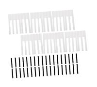 Toyvian 88pcs Full Keyboard Piano Keytops Keys Piano Replacing Key Tops Repair Gadgets