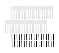 Toyvian 88pcs Piano Keytops for Replacing Key Tops Professional Piano Repair Tools Musical Instrument Supplies for Home Use