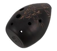 Toyvian 8hole Ceramic Eight Ocarina Beginner-friendly Wind Instrument for Traditional Music Design for Adults and Boy Girl for Outdoor and Garden Use