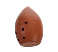 Toyvian 8hole Chinese Flute Ceramics Professional Alto Wind Instrument for Beginners Adults Boys and Girls Ceramic Ocarina Cleaning Cloth for Traditional Music Enthusiasts