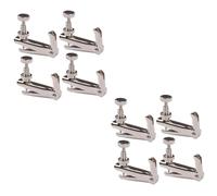 Toyvian 8pcs Adjust Violin Strings Precision Metal String Fine Tuner of Violin Tuners