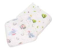 Toyvian 8pcs Baby Cotton Towels and Absorbent Face Cloths for Infants, Soft Nursing Towels Made from 100% Cotton, Gentle Washcloth Set Suitable for Newborn Bath and Feeding Random Style