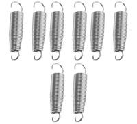 Toyvian 8pcs Bass Drum Pedal Spring Heavy Duty Metal Spring Cam Tensioner for Drum Foot Pedal Use