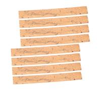 Toyvian 8pcs Clarinet Neck Cork Replacement Kit Durable Cork Pads for All Playing Scenes Easy Installation Enhances Comfort and Performance Clarinet Instrument Repair Accessories