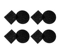 Toyvian 8Pcs Compost Bin Filter Pads Odor Remover Activated Carbon Kitchen Trash Can Deodorizer Replacement Pads for Garbage Bin Freshness