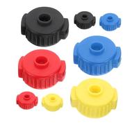 Toyvian 8pcs Drum Cymbal Quick Release Nut Plastic Cymbal Fixing Accessories for Drum Kit Maintenance Toppers Replacement Nuts