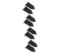 Toyvian 8pcs Electric Guitar Truss Rod Cover Plate Guitar Fittings for Acoustic Bass Parts Accessories