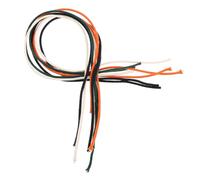 Toyvian 8pcs Electric Guitar Wiring Kit with Pre-tinned Brass Pushback Wire and Cotton Cloth Cover, 1ft Universal Length for Easy Installation, Multi-color Differentiation, Vintage Style