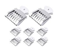 Toyvian 8pcs Ergonomic Stainless Steel Queen Cages for Bees Beekeeping Tool Clips for Safe Hive Management and Bee Rearing Comfortable Grip Multipurpose Equipment for Apiary Care