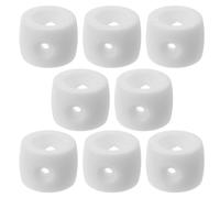 Toyvian 8pcs Foosball Table Locator Replacement Plastic Bushings for Precision Positioning, Versatile Use, Suitable for Home and Office Mini Table Football Accessories