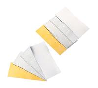 Toyvian 8Pcs Fruit Battery Experiment Set Pure Zinc, Copper, Aluminum, and Iron Sheets 5X2Cm for ’ Chemistry Science Projects Educational Electroplating Anode Strips