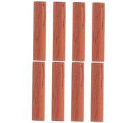 Toyvian 8pcs Guitar Truss Rod Tube Cover Wood Sleeve Replacement Guitar Parts for Electrical Bass Accessories Fits