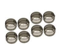 Toyvian 8pcs Induction Hob Protector Gas Stove Knob Covers Easy Install Safety Cover