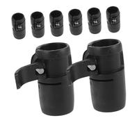 Toyvian 8pcs Kayak Paddle Holder Clips Sturdy Deck Mounted Paddle Clip with Quick Buckle for Boards Water Sports Fishing Accessories
