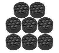 Toyvian 8pcs Mini Cigar Humidifier 38mm Black Abs Flower Mud