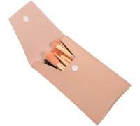 Toyvian 8pcs Mini Makeup Brush Set with Wooden Handles Portable Concealer and Eyeshadow Brushes for Women for Loose Powder and Blush Application