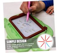 Toyvian 8pcs Mixed Color Drawing Board Pens for Magnetic Drawing Boards Ergonomic Comfortable Grip Painting and Writing Pens and Use Replacement for Doodle and Sketching Fun Random Color