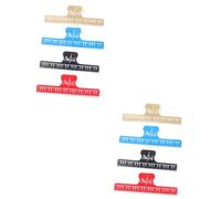 Toyvian 8pcs Music Page Holder Clips Piano Score Clip and Attractive for Pianist and Music Lover
