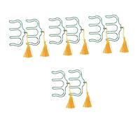 Toyvian 8pcs Music Score Clip Tassel Metal Page Holders for Piano Guitar and Sheet Music Compact Design for Easy Carrying for Musicians and