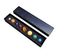 Toyvian 8Pcs Planet Decor Set Figurines for Solar System Display Unique Educational Planetary Collectibles for Space Enthusiasts Decorative Ornaments