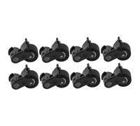 Toyvian 8pcs Recorder Pinch Roller Parts Pressure Belt Wheel for Audio Radio Cassette Machines Easy Installation for Various Models and Stable Performance