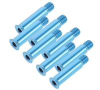 Toyvian 8Pcs Roller Skate Axle Screws Replacement Kit for Inline Skates and Roller Shoes Easy to Install Bearing Screws with High Precision and Stable Performance Fit for Men and Women