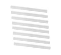 Toyvian 8pcs Rubber Edge Strips Replacement for Dustpan Soft DIY Design Cleaning Accessory for Home Garden Commercial Use Protect Floors from Scratches