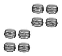 Toyvian 8pcs Stove Burner Covers Gas Hob Protector Oven Covers Easy to Clean Secure Locks for Kitchen Safety