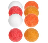 Toyvian 8pcs Table Soccer Ball Replacements Matte Finish Resin 36mm Excellent Grip for Desktop Football Game Experiences and Office Breaks