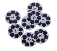Toyvian 8pcs Temperature Display Shower Stickers for Bath Water Temperature Monitoring with Adhesive LCD Pet Material, Suitable for Bathtub and Fish Tanks During Bath Time, 30~42℃
