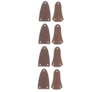 Toyvian 8pcs Truss Rod Covers for Guitar Durable Design Lightweight and Easy to Install Compatible Electric Guitars and Basses Material Portable Accessories