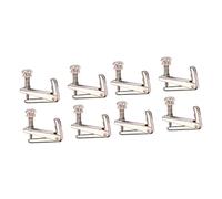Toyvian 8pcs Violin Strings Fine Tuners Violin String Tuner Adjusters Screws for