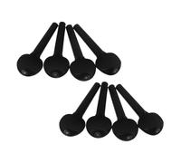 Toyvian 8pcs Violin Tuning Pegs with Fish Eye Design Wooden Replacement Parts for Accurate Pitch Adjustment Secure String Hold Violin Instrument Accessories