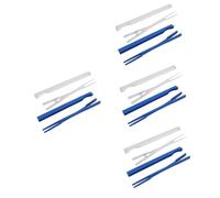 Toyvian 8sets Piano Mute Clips for Tuning Nylon Stop Tools for Piano Maintenance Mute Clamps for Mid and Treble Parts Essential Tuner Accessories
