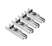 Toyvian 8sets Professional Metal Guitar Bridge Saddles Bass Saddle Bridge Accessories