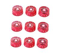 Toyvian 9 Pcs Volume Knob Tone Control Knobs for Electric Guitar Material Replacement Parts Set Gd48 Easy Install